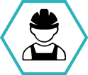 Icona consulenza sicurezza sul lavoro sicurezza ed igiene sul lavoro