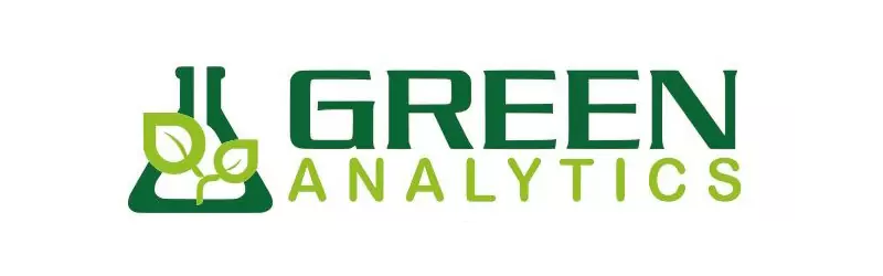 Il logo di Green Analytics, il laboratorio di analisi chimiche e microbiologiche a Bologna